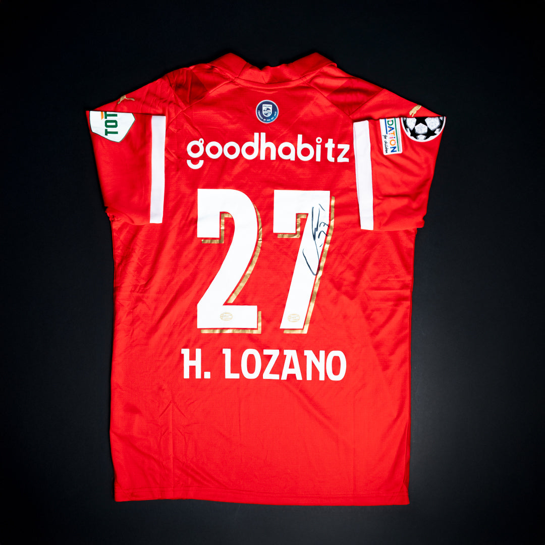 Jersey Firmado Chuky Lozano - PSV.